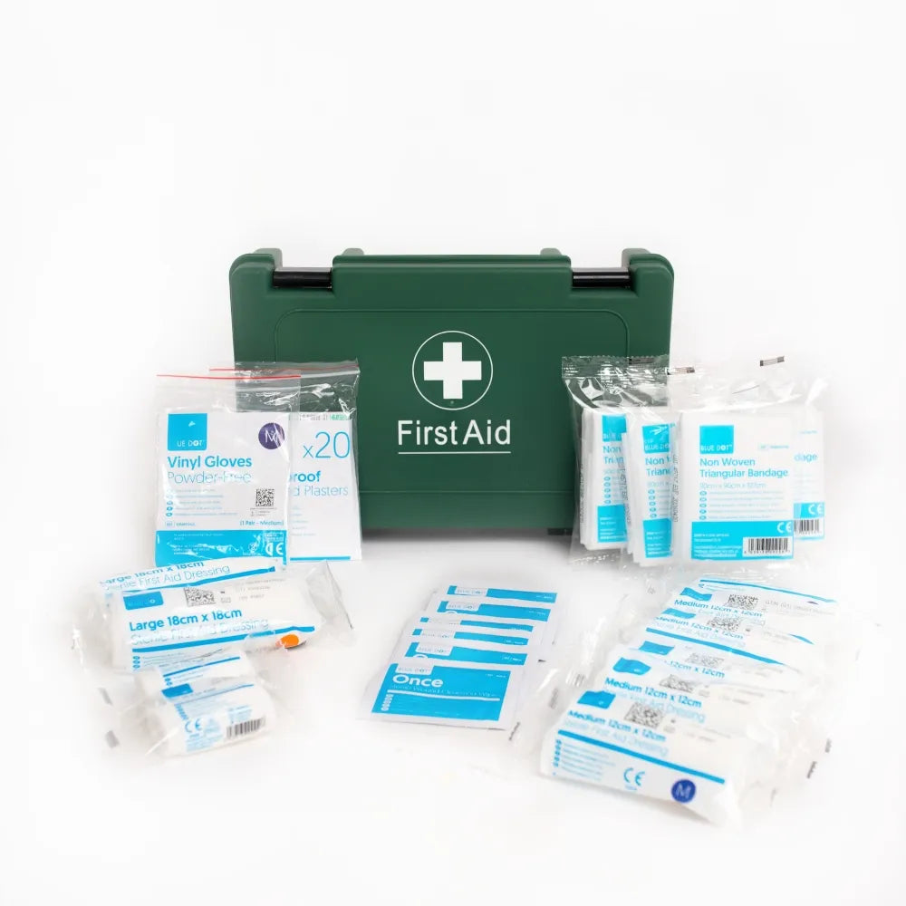 First Aid Kit for 10 People – HSE Compliant for Workplace Preparedness