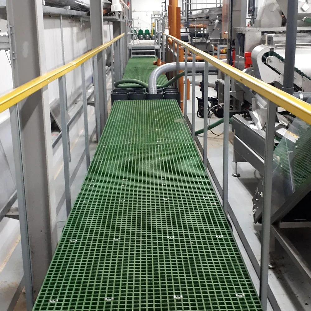 GRP Grating | Durable and Lightweight Non-Slip Flooring Solution