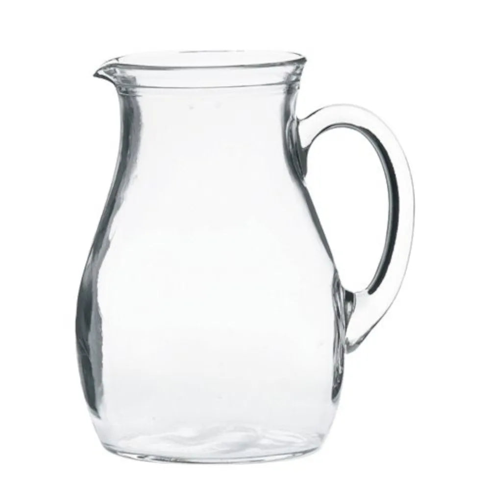 Glass Water Jug - 1.0 Litre | Elegant & Practical Jug for Everyday Use