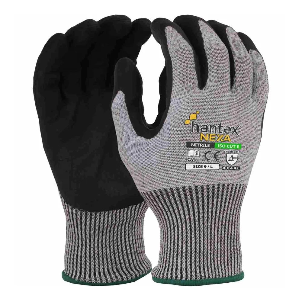 Hantex NEXA Cut Level F Industrial Nitrile Foam Gloves