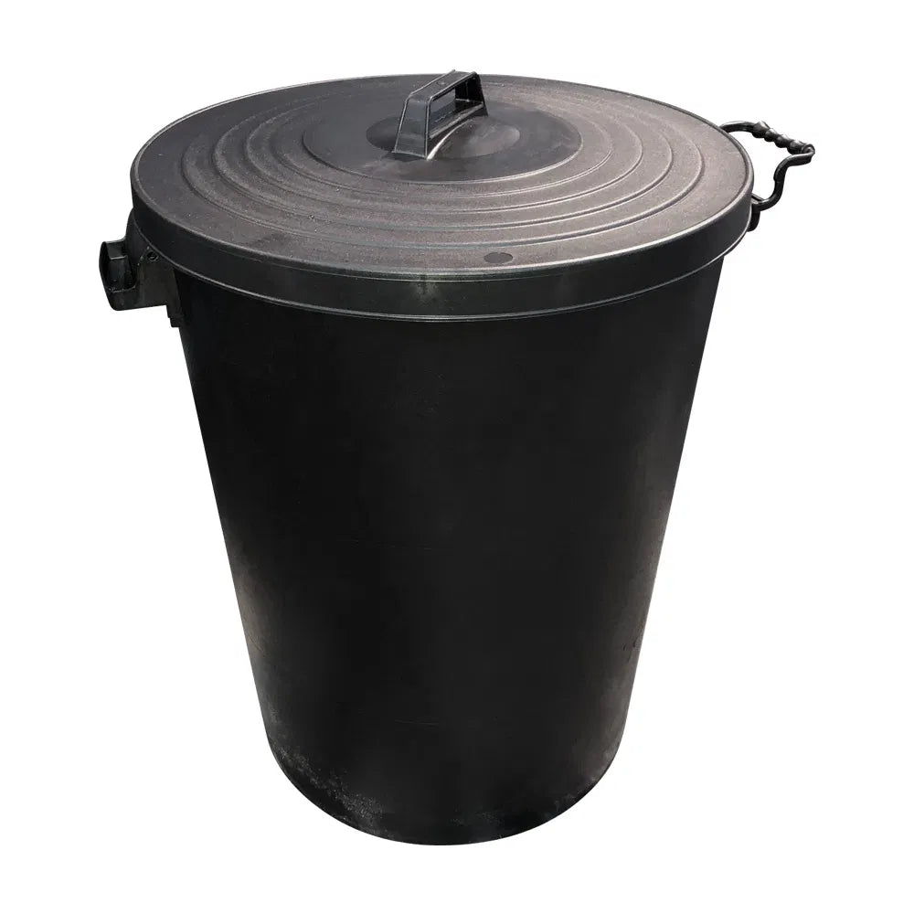 Heavy Duty Plastic Dust Bin With Lid - 95 Litre | Secure Waste Solution