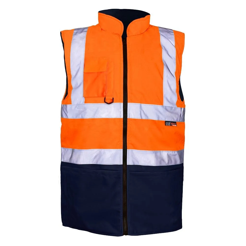 Hi Vis Bodywarmer - Dual Color Design for Enhanced Visibility