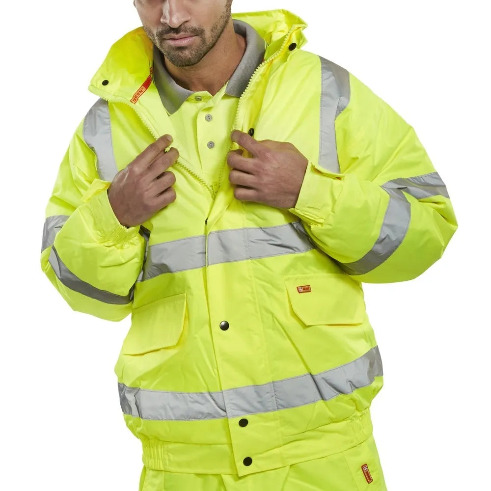 Hi Vis Bomber Jacket for Maximum Visibility and Comfort