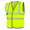 Hi-Vis Children's Waistcoat - Yellow Safety Vest for Kids with Reflective Tape