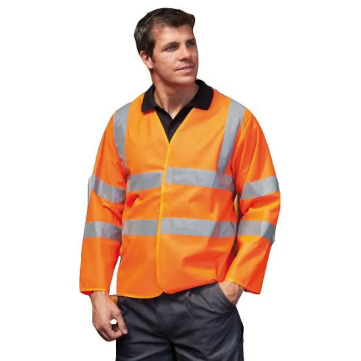 Hi Vis Flame Retardant Jerkin - Safety & Visibility Combined