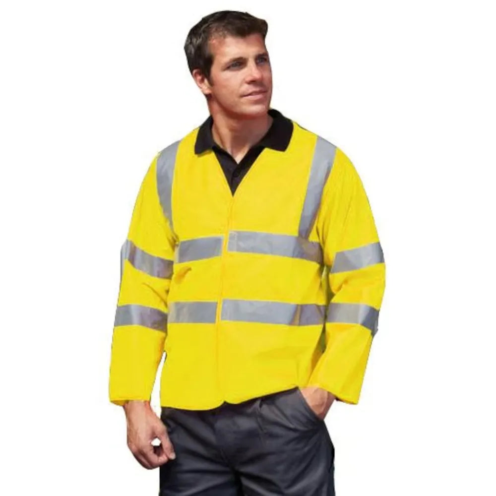 Hi Vis Flame Retardant Jerkin - Safety & Visibility Combined