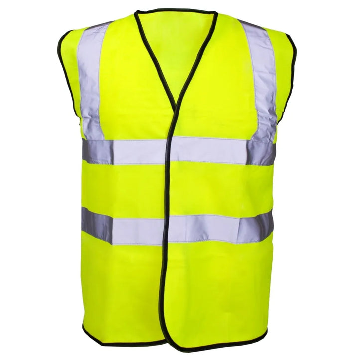 Hi-Vis Full Spec Waistcoat - EN ISO 20471 Class 2 Safety Vest with Hook & Loop Fastener