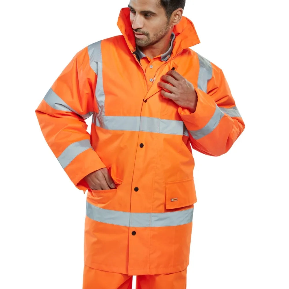 Hi Vis Jacket - Perfect for Work and Outdoor Activities