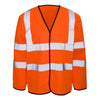 Hi-Vis Jerkin - High Visibility Safety Vest with Reflective Tape