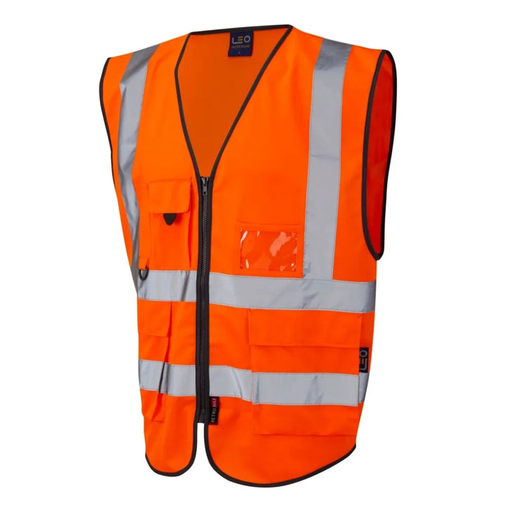 Superior Hi-Vis Waistcoat - Enhanced Safety Vest with Reflective Tape