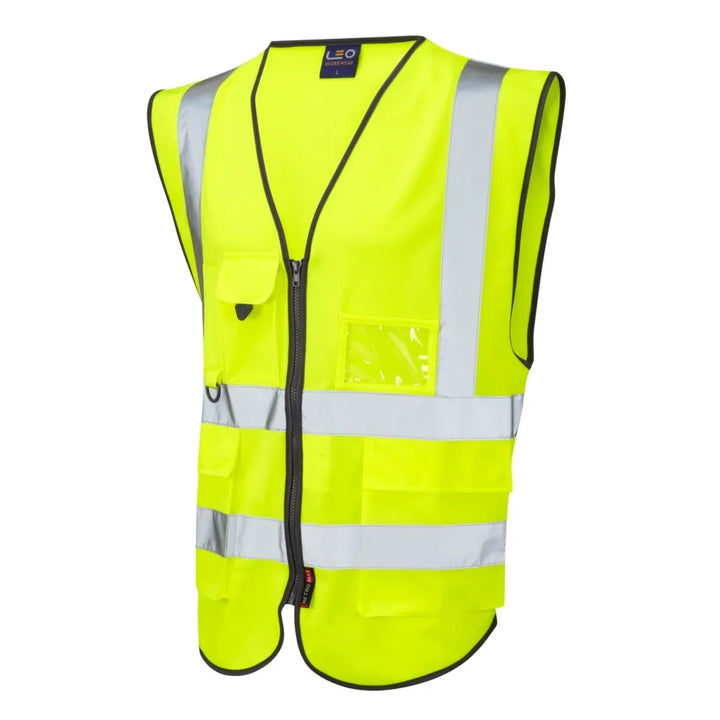 Superior Hi-Vis Waistcoat - Enhanced Safety Vest with Reflective Tape