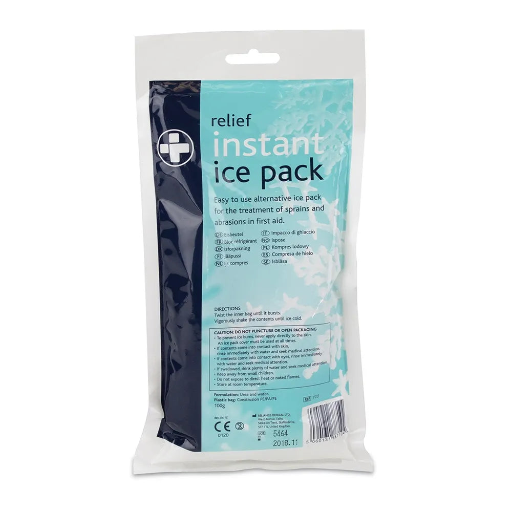 Pack of 10 Instant Ice Packs – Convenient Cold Therapy Solution