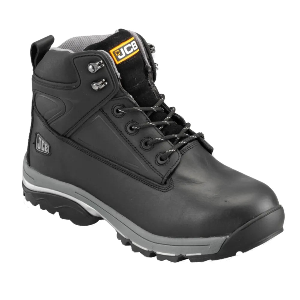 JCB Fast Track Black Safety Hiker Boot | Durable & Protective Work Footwear