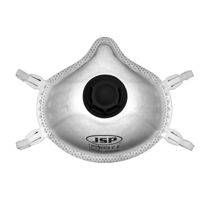 JSP 532 FFP3 Valved Disposable Masks – 5-Pack | High-Protection Respiratory Masks