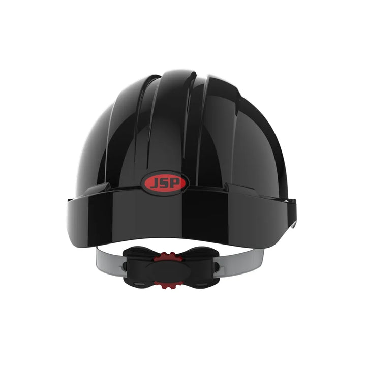 JSP EVO3® Vented Safety Helmet with Wheel Ratchet - Black