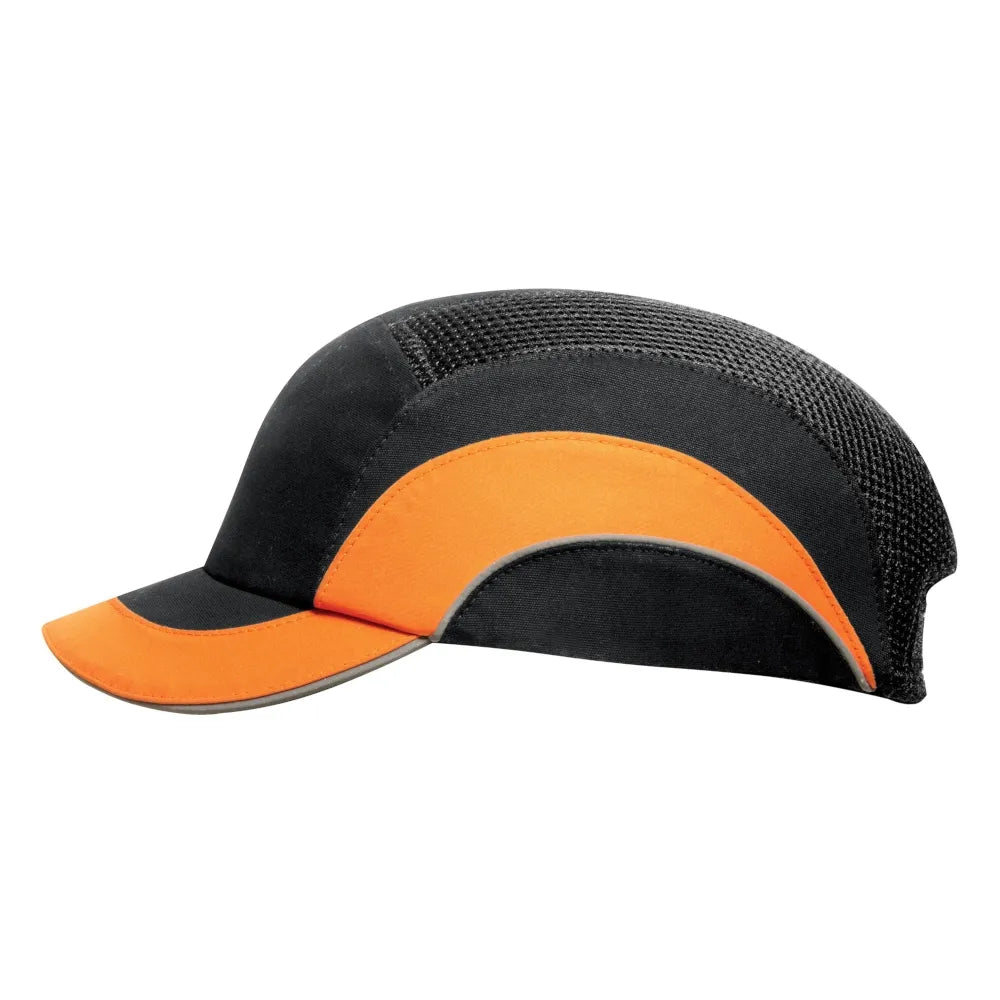 JSP Hardcap A1+ Safety Helmet - Black & Hi Vis Orange