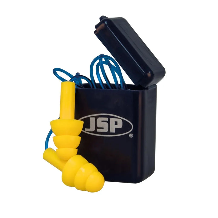 Pair of JSP Maxifit Pro Corded Ear Plugs – Effective Noise Blocking