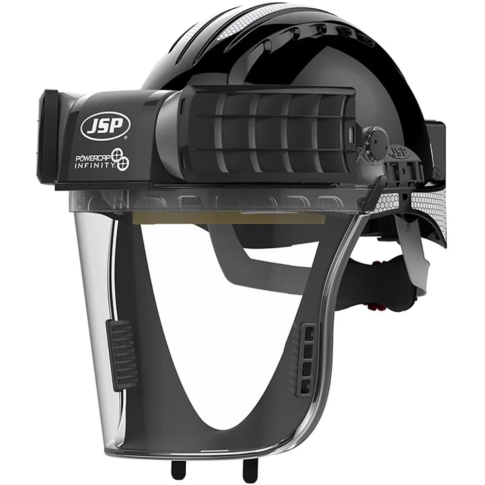 PowerCap Infinity PAPR by JSP – Complete Respiratory System – Black