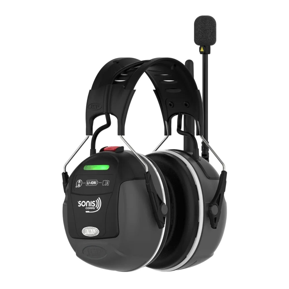 JSP Sonis DMC Wired Banded Ear Defenders - Complete Unit