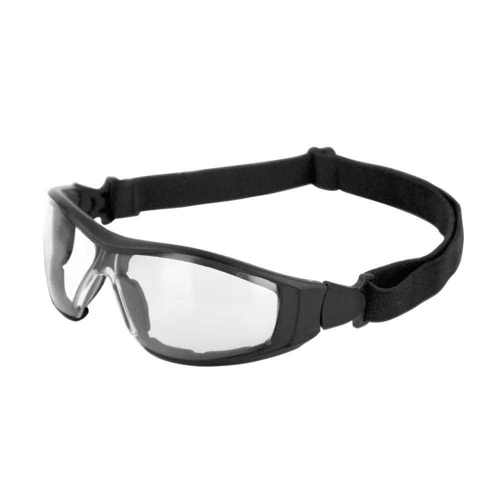 JSP Stealth Hybrid Safety Spectacle/Goggle - Versatile Eye Protection with Clear Lens