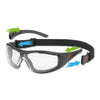 JSP Stealth Hybrid Safety Spectacle/Goggle - Versatile Eye Protection with Clear Lens