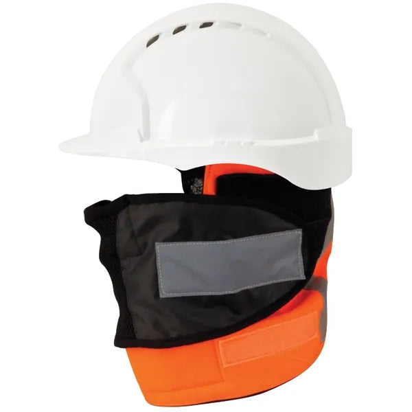 JSP Thermal Helmet Warmer - High Visibility Orange for Enhanced Comfort and Safety