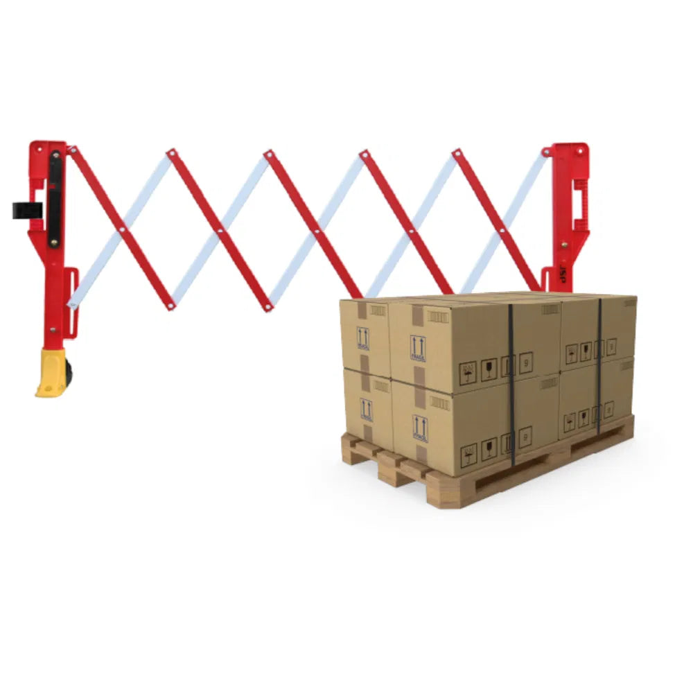 JSP Titan Expander Barrier - Anti-Trip - Red/White - 3.1m - Pack of 15 Units