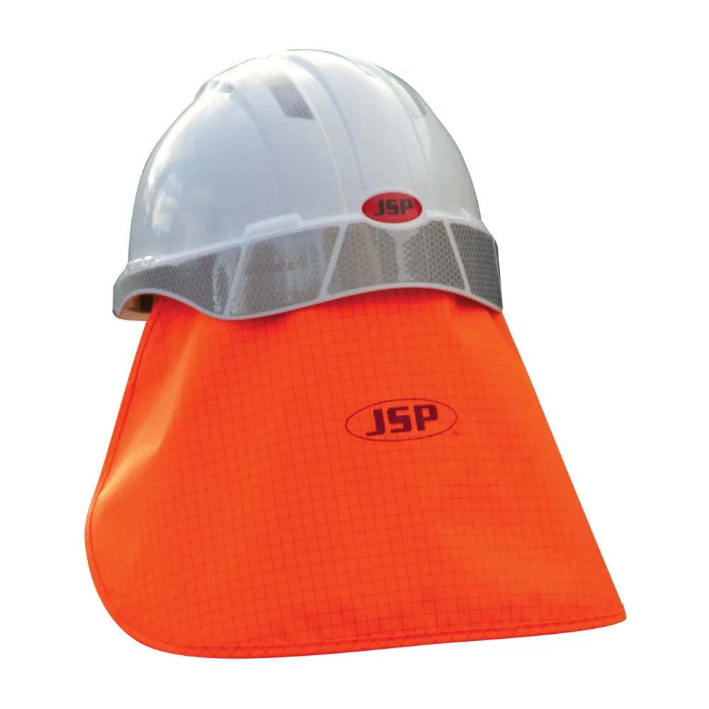 Stay Safe with JSP UPF50 Hi Vis Orange Neck Cape