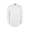 KK105 White Long Sleeve Shirt - Classic Corporate Style