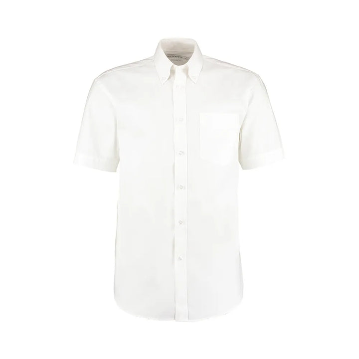 KK109 White Short Sleeve Shirt - Classic & Comfortable