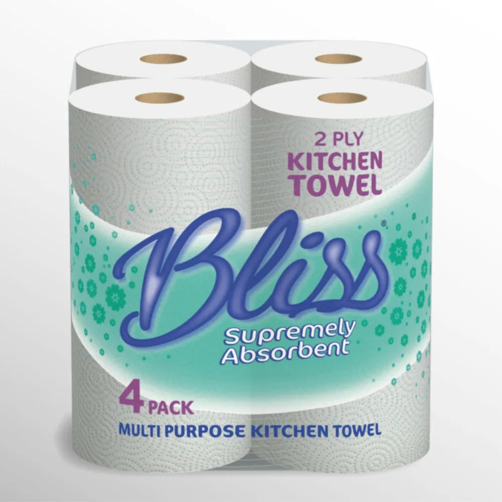 Super Absorbent Kitchen Towels - Pack of 4