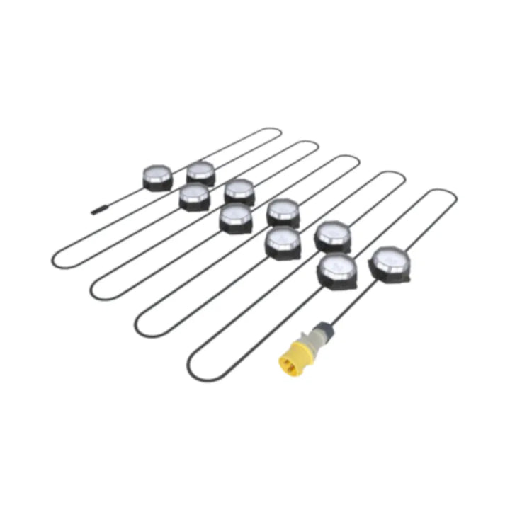 LED Festoon Lighting Kit - 110V - 22m | Reliable Site Illumination