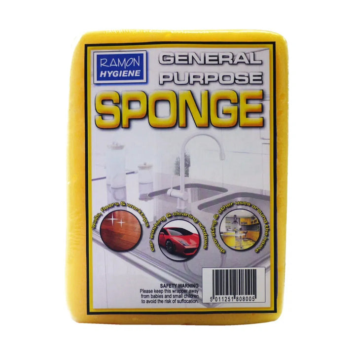 Large Sponge | Versatile Cleaning Tool for Home & Commercial Use