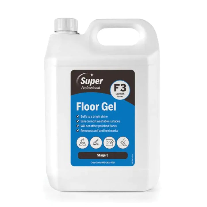 Lemon-Scented Floor Gel 5L | Daily Floor Maintenance Solution