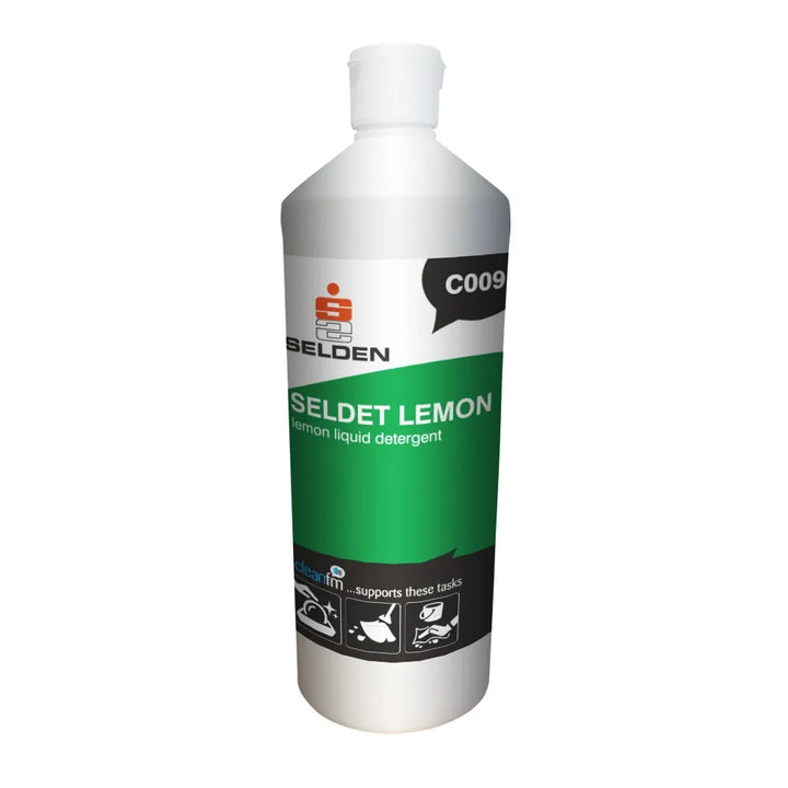 Lemon Washing Up Liquid – 1 Litre for Sparkling Clean Dishes