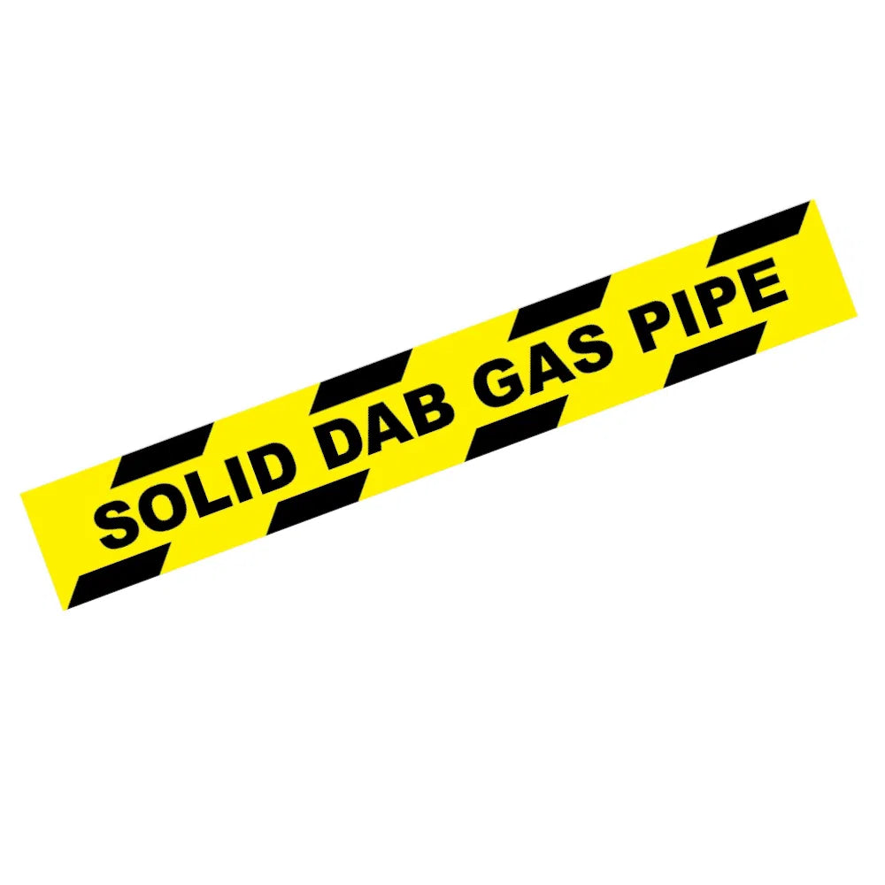 MTP13 - First Fix Marking Tape "Solid DAB Gas Pipe" - 48mm x 33m