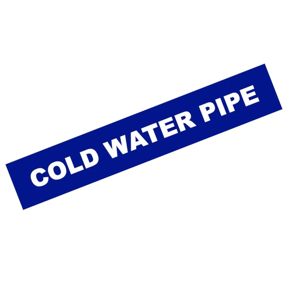 MTP16 - First Fix Marking Tape "Cold Water Pipe" - 48mm x 33m