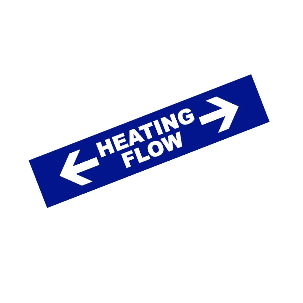 MTP21 - First Fix Marking Tape "Heating Flow" - 48mm x 33m