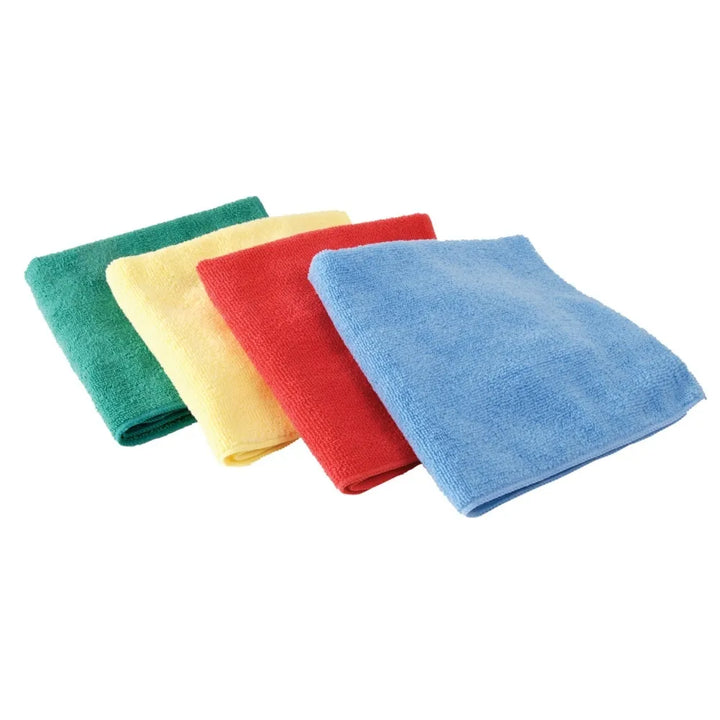 Microfibre Cloths - 390mm x 390mm - Pack of 10 for Superior Cleaning