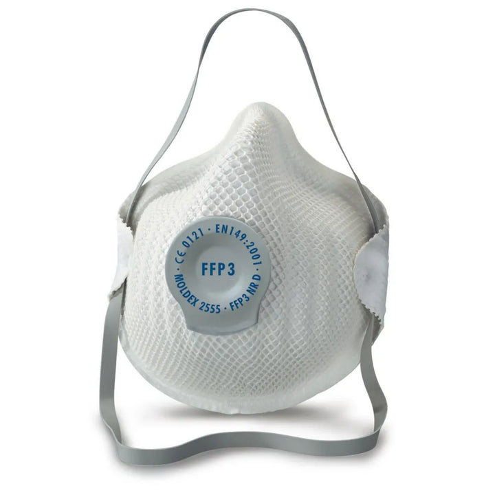 Moldex Classic 2555 FFP3 Valved Respirators – 20-Pack | Advanced Protection and Comfort