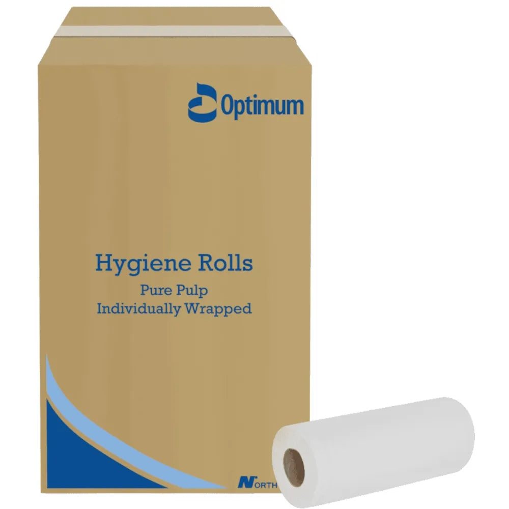 Multi Wipe Hygiene Rolls - High Absorbency 250mm White Rolls (Pack of 18)