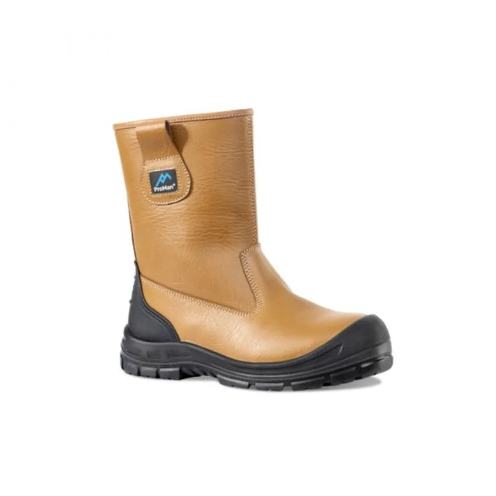 PM104 Tan Rigger Boot - Deluxe Quality for Heavy-Duty Use