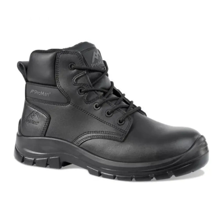 Black PM4003 Georgia Non-Metallic S3 SRC Safety Boot - Durable & Lightweight