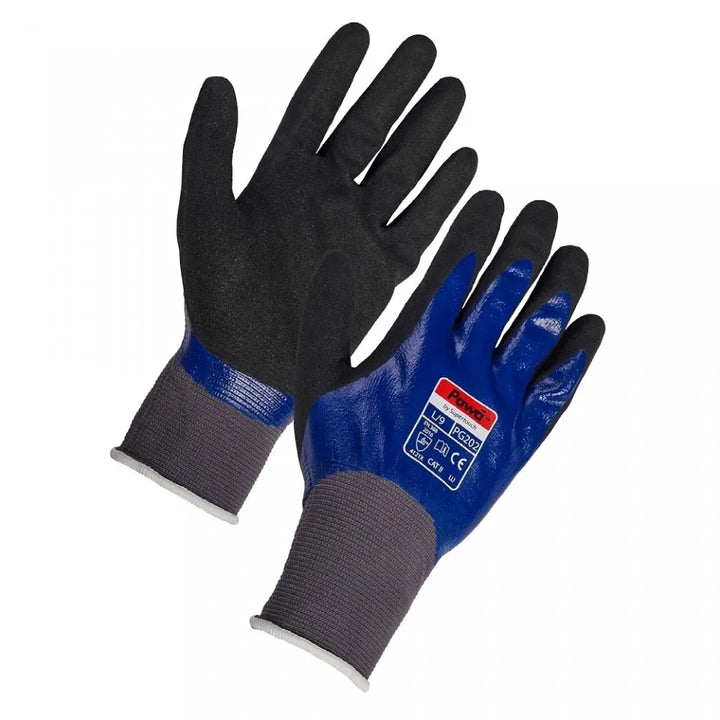 Premium Pawa PG202 Nitrile Gloves for Comfort and Safety