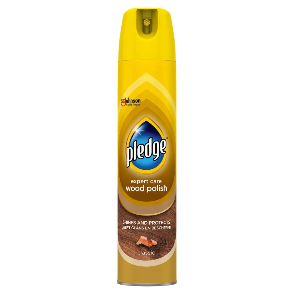 Pledge Furniture Polish - 250ml | Superior Shine & Protection for Wood & Surfaces