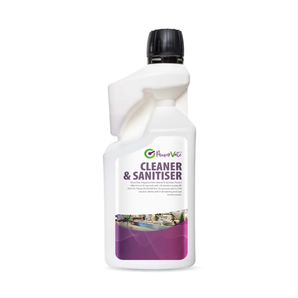 PowerVate Cleaner & Sanitiser | Quick, Efficient, and Safe Disinfection