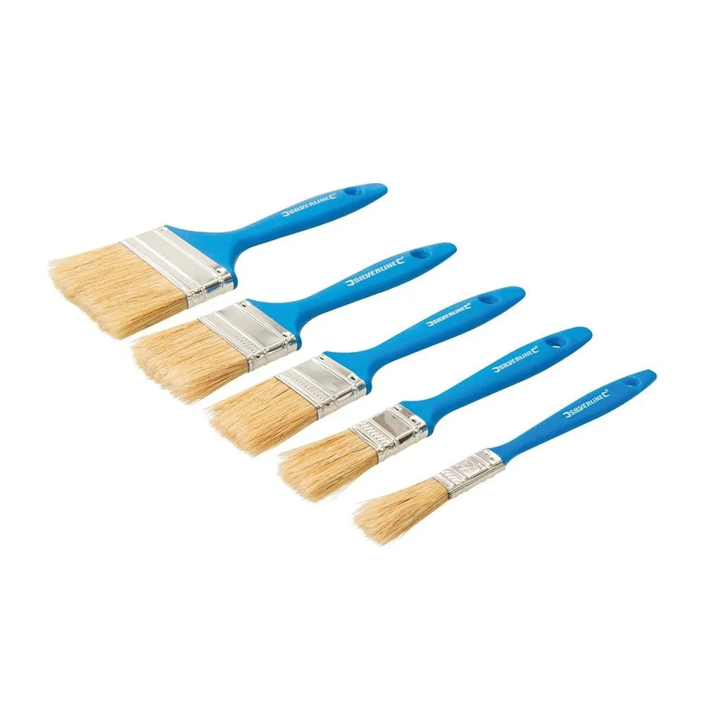 Disposable Paint Brush Set - 5 Piece