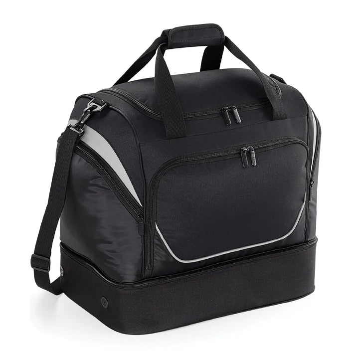 QS285 Holdall - Black/Light Grey | Stylish and Functional Travel Bag