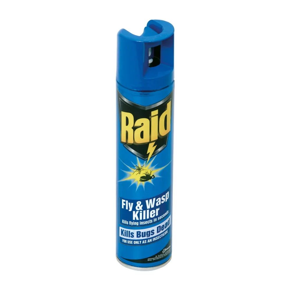 Raid Fly and Wasp Killer - 300ml for Fast and Effective Pest Control