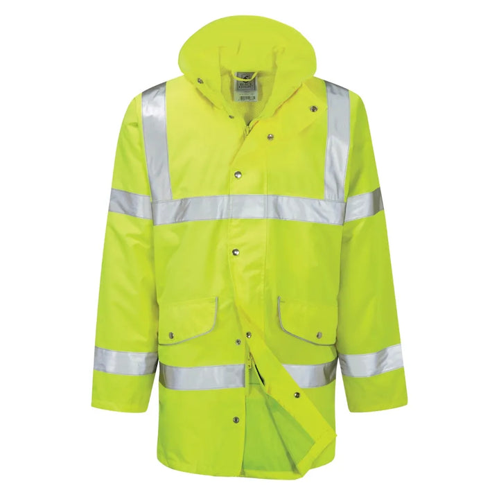 Yellow Rapier Hi Vis Executive Jacket – Style Meets Functionality